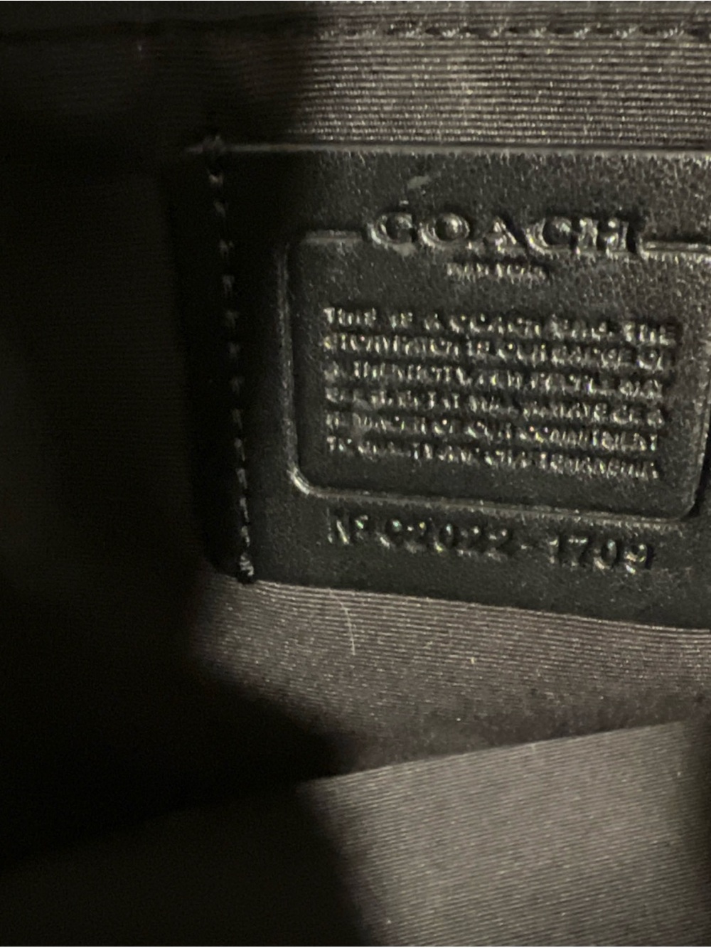 Court Tote In Signature Nylon With Coach Patch - Picture 6 of 9